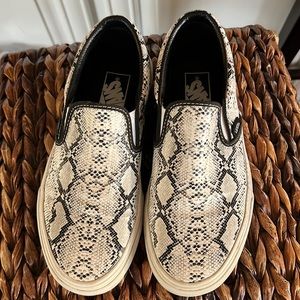 Vans snake print